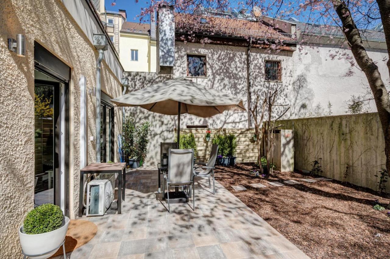 Cozy Modern Apartment With Garden In The Center Next To Oktoberfest Munchen Bagian luar foto